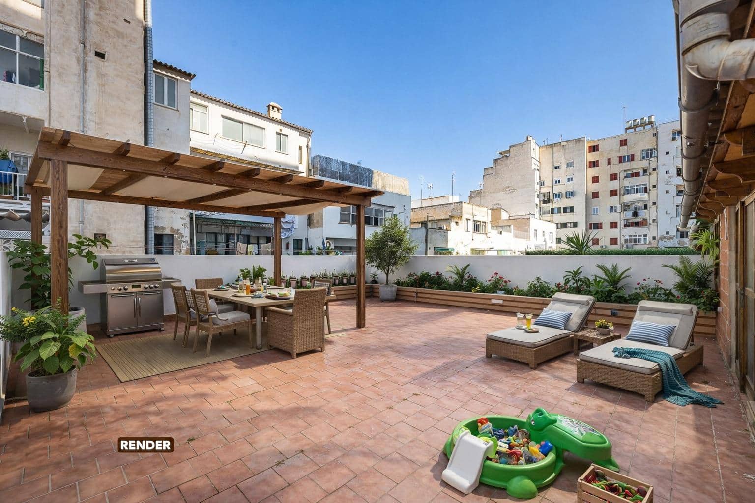 4 Zimmer Wohnung zu verkaufen in Palma de Mallorca - 522.000 € (Ref: 9726589)