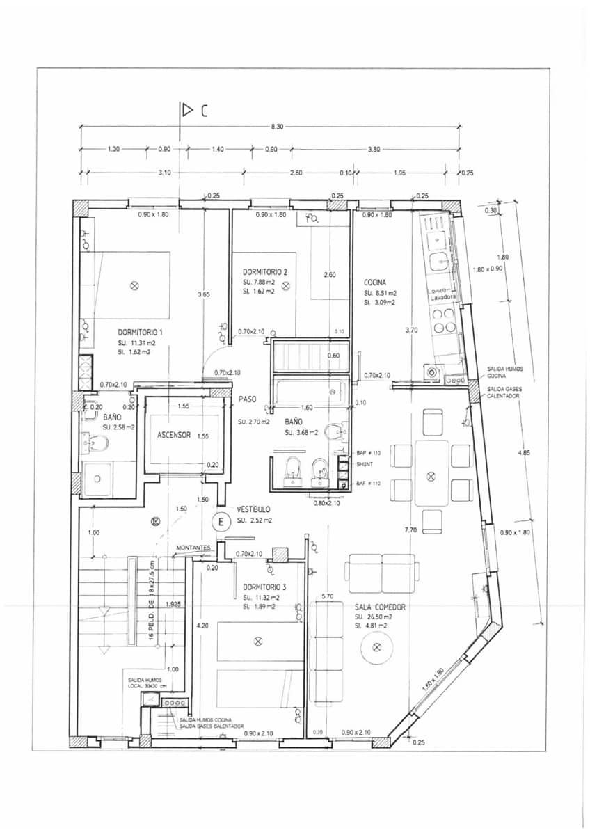 Ático de 3 habitaciones en Palma de Mallorca en venta - 380.000 € (Ref: 9866944)