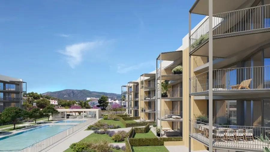 Piso de 2 habitaciones en Palmanova en venta con piscina garaje - 596.000 € (Ref: 9975372)