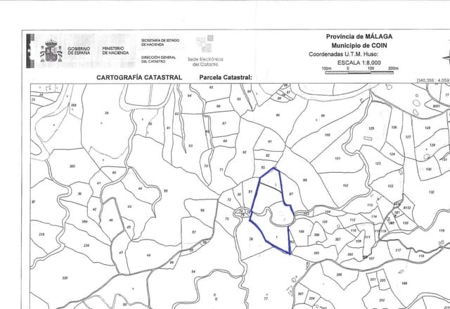 Byggegrund til salg i Coín - € 60.000 (Ref: 8347641)