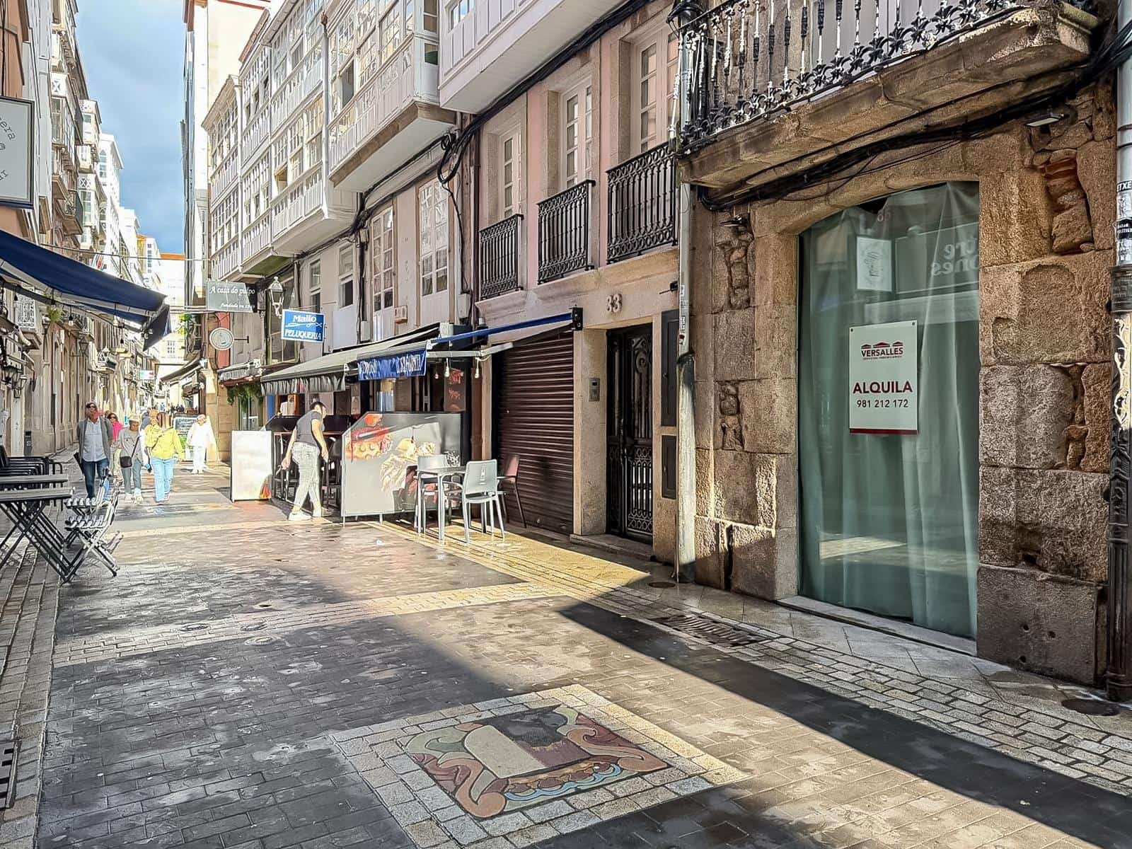 Commercial for rent in A Coruna city - € 1,850 (Ref: 10035500)