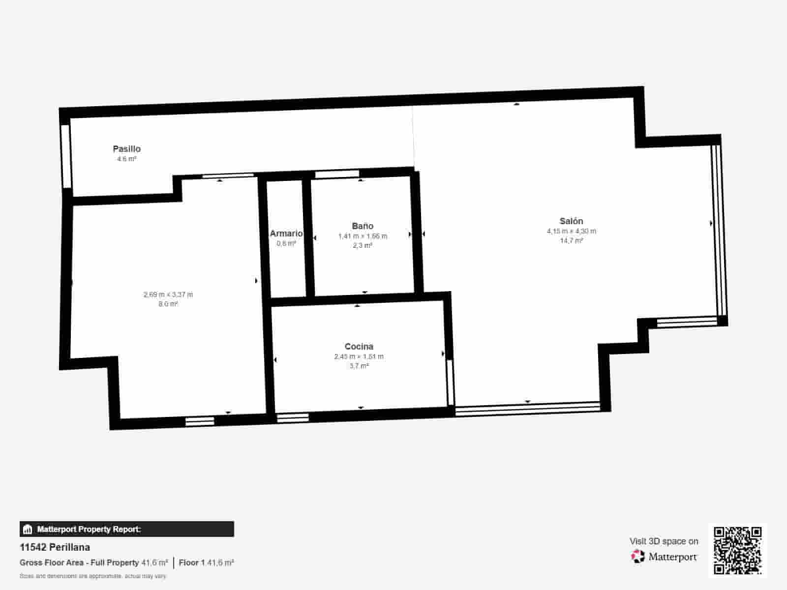 1 makuuhuone Huoneisto myytävänä paikassa A Coruna kaupunki - 255 000 € (Ref: 10180769)