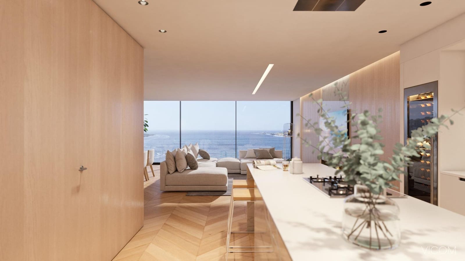 3 soveværelse Lejlighed til salg i A Coruna by med garage - € 1.075.000 (Ref: 9185814)