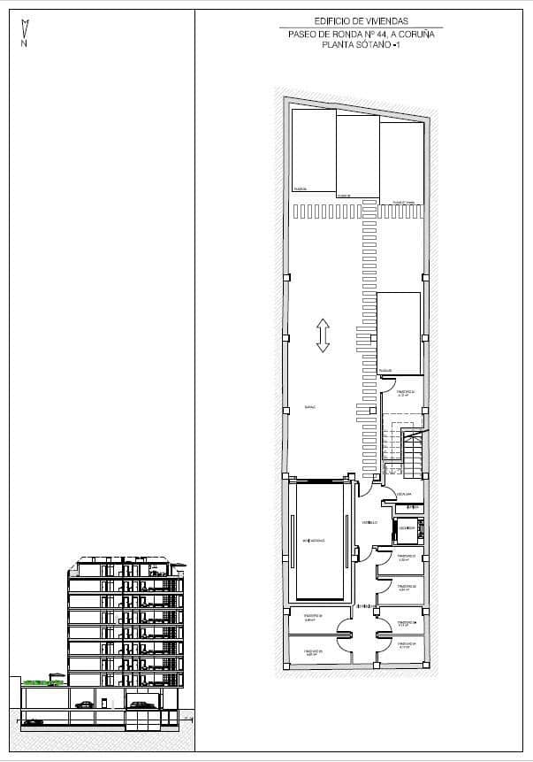 3 soveværelse Lejlighed til salg i A Coruna by med garage - € 999.000 (Ref: 9294268)