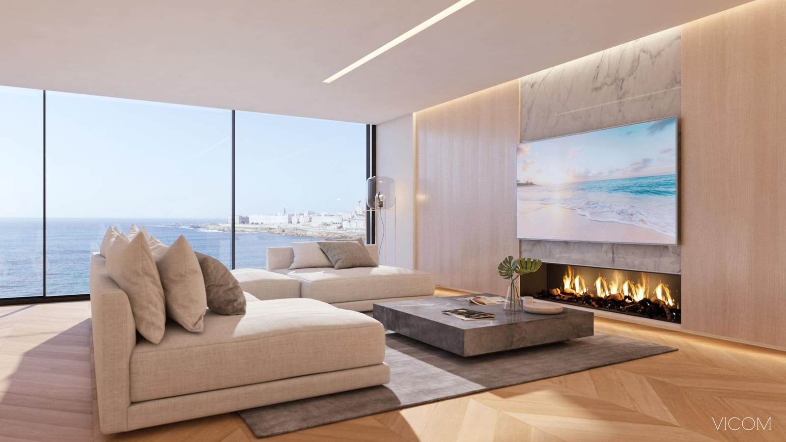 3 soveværelse Lejlighed til salg i A Coruna by med garage - € 999.000 (Ref: 9294268)