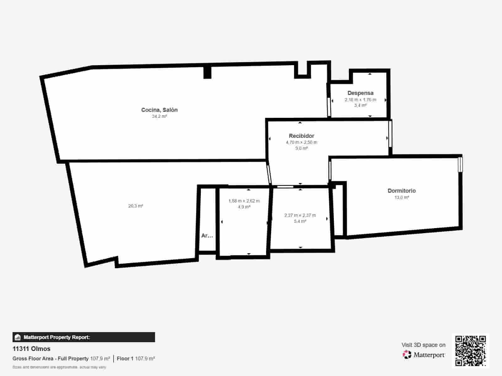 2 chambre Appartement à vendre à La Corogne ville - 510 000 € (Ref: 9375211)