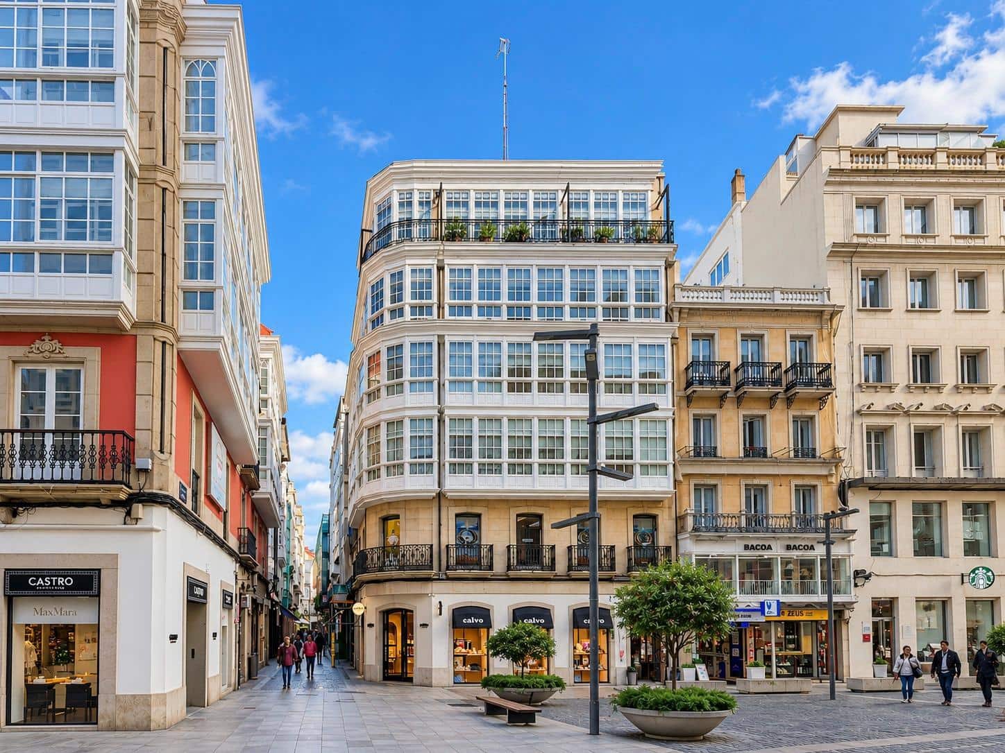 2 soveværelse Lejlighed til salg i A Coruna by - € 495.000 (Ref: 9375211)