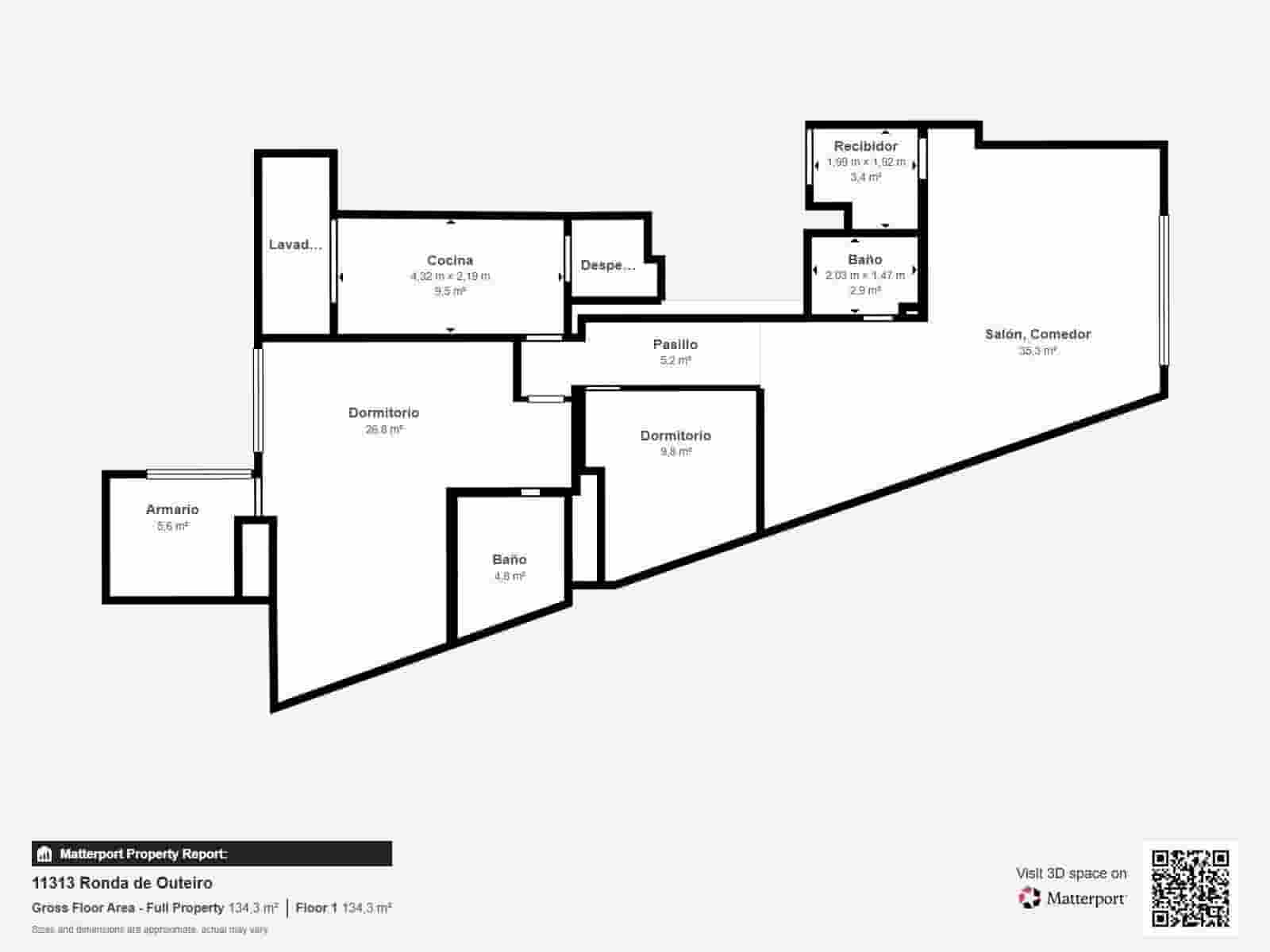2 bedroom Penthouse for sale in A Coruna city - € 495,000 (Ref: 9413963)