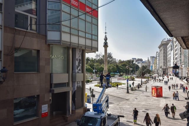 Piso de 2 habitaciones en A Coruña ciudad en alquiler - 1.061 € (Ref: 9470568)