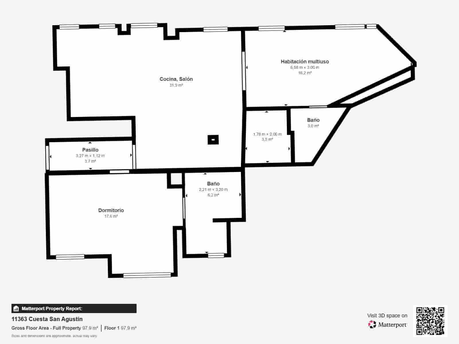 1 sypialnia Mieszkanie na sprzedaż w Miasto A Coruna - 495 000 € (Ref: 9491605)