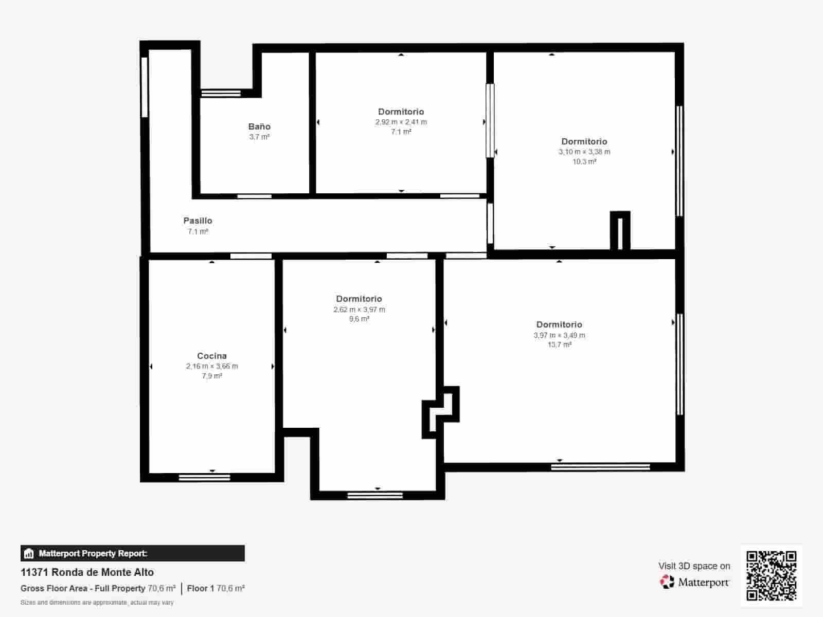 3 bedroom Flat for sale in A Coruna city - € 330,000 (Ref: 9536080)