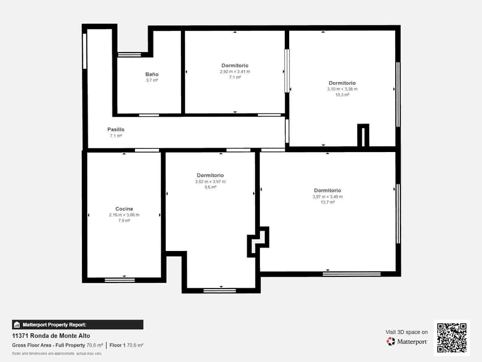 3 Zimmer Wohnung zu verkaufen in A Coruna Stadt - 310.000 € (Ref: 9536080)
