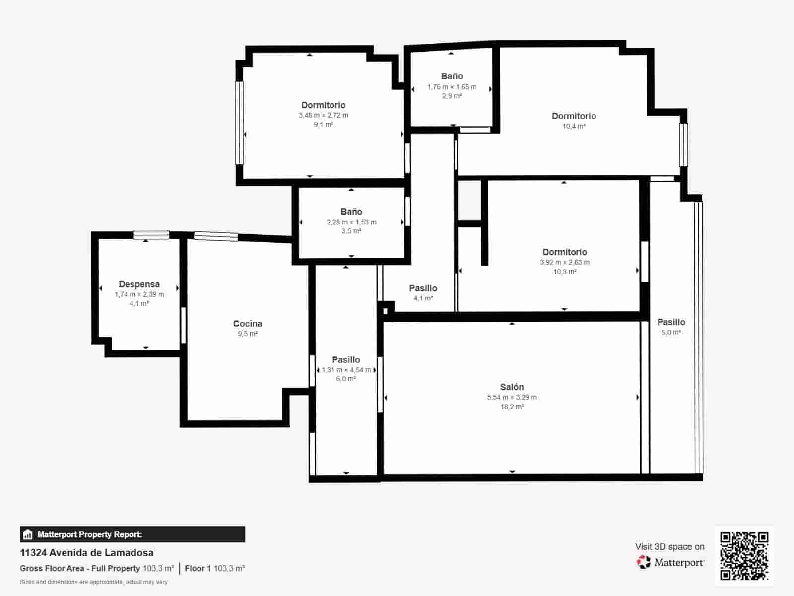 3 bedroom Flat for sale in A Coruna city with garage - € 450,000 (Ref: 9674432)