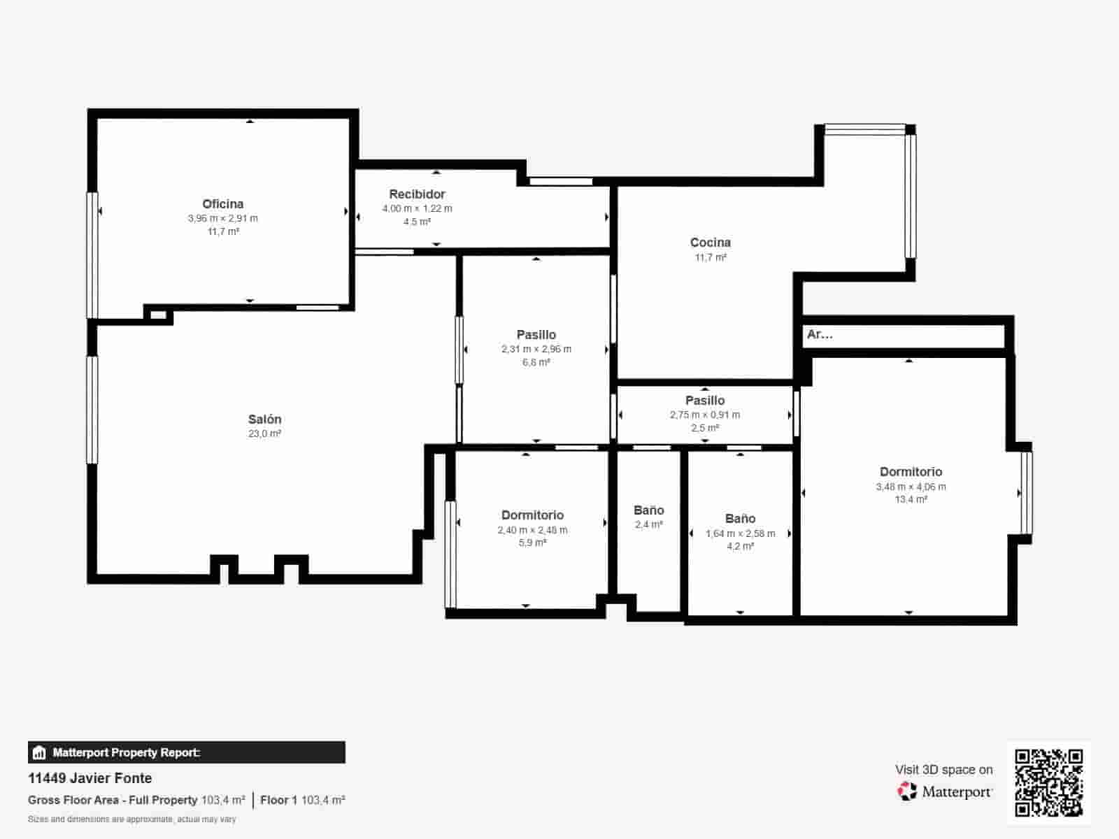 4 sovrum Takvåning till salu i A Coruna stad med garage - 415 000 € (Ref: 9797249)
