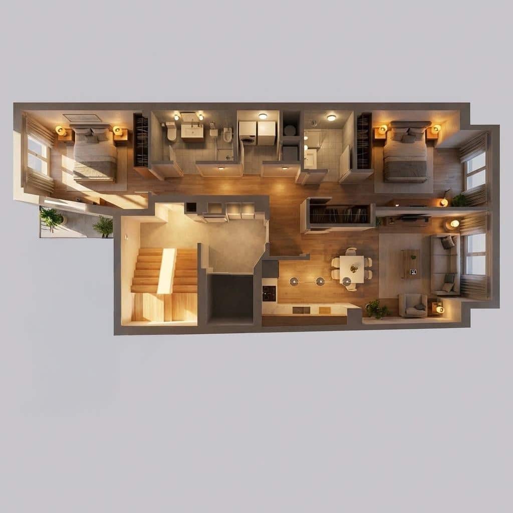 2 quarto Apartamento para venda em Corunha cidade - 302 500 € (Ref: 9855615)