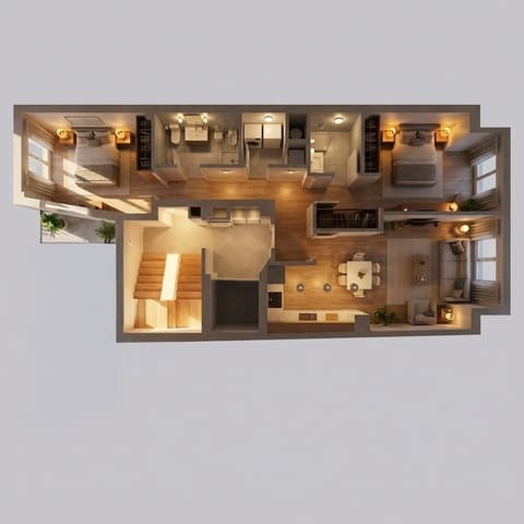 2 Zimmer Wohnung zu verkaufen in A Coruña Stadt - 302.500 € (Ref: 9855615)