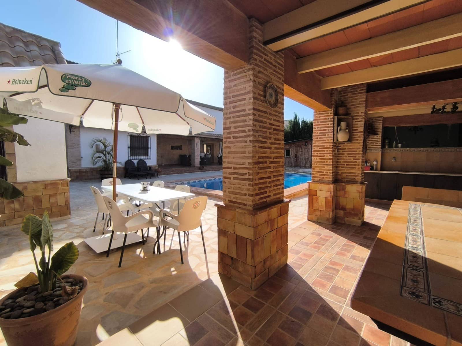 5 chambre Villa/Maison à vendre à Beniel avec piscine garage - 444 500 € (Ref: 10023356)