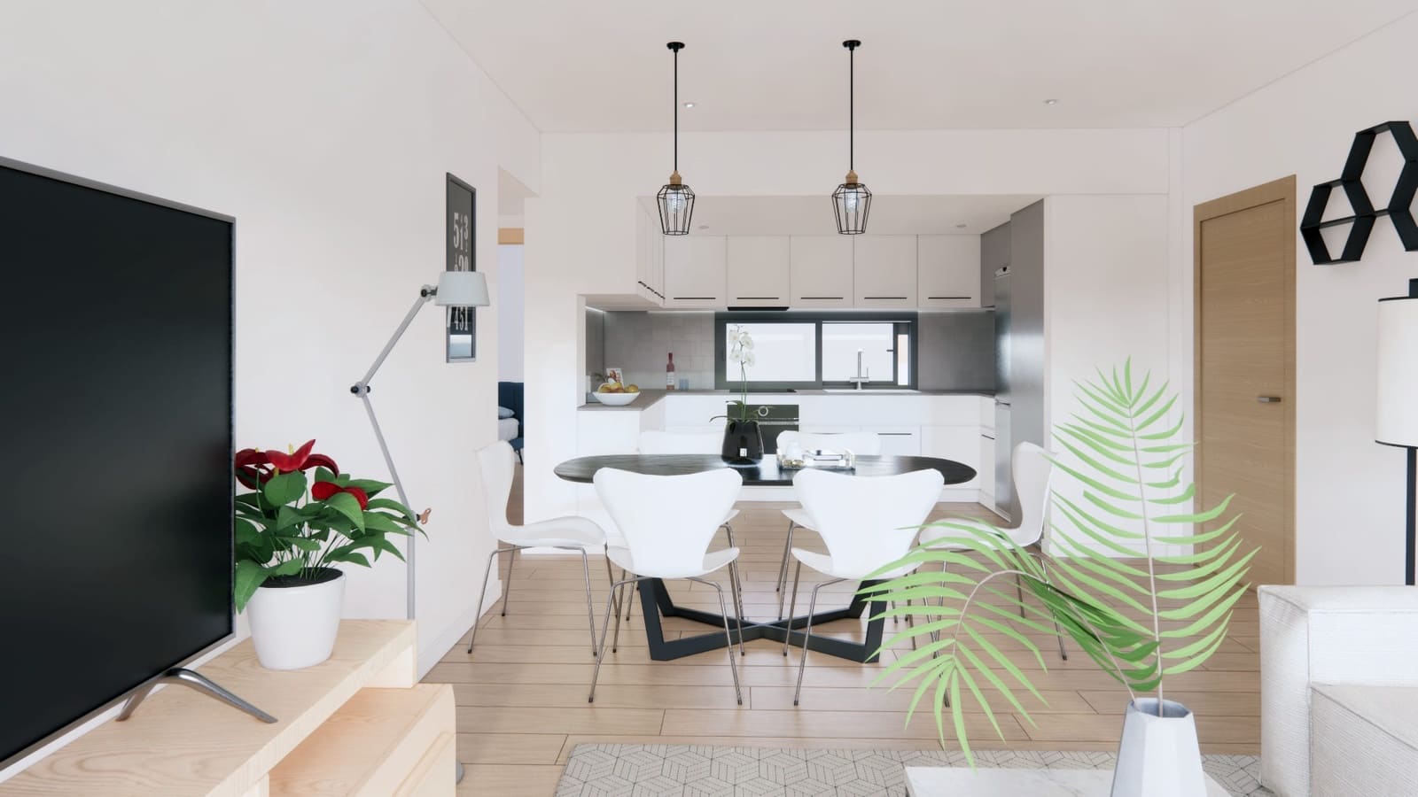 2 soveværelse Lejlighed til salg i Los Narejos med swimmingpool garage - € 200.000 (Ref: 6554011)