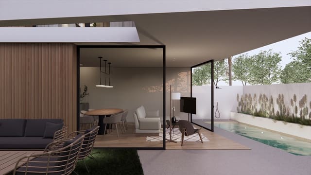 Chalet de 3 habitaciones en Pilar de la Horadada en venta con piscina - 610.000 € (Ref: 7703447)