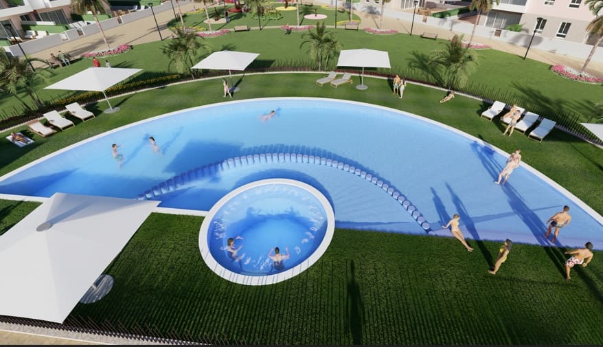 Apartamento de 3 habitaciones en Torrevieja en venta con piscina garaje - 249.900 € (Ref: 8448891)