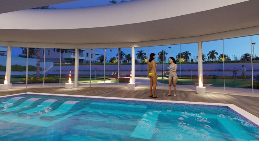 Apartamento de 3 habitaciones en Torrevieja en venta con piscina garaje - 249.900 € (Ref: 8448891)