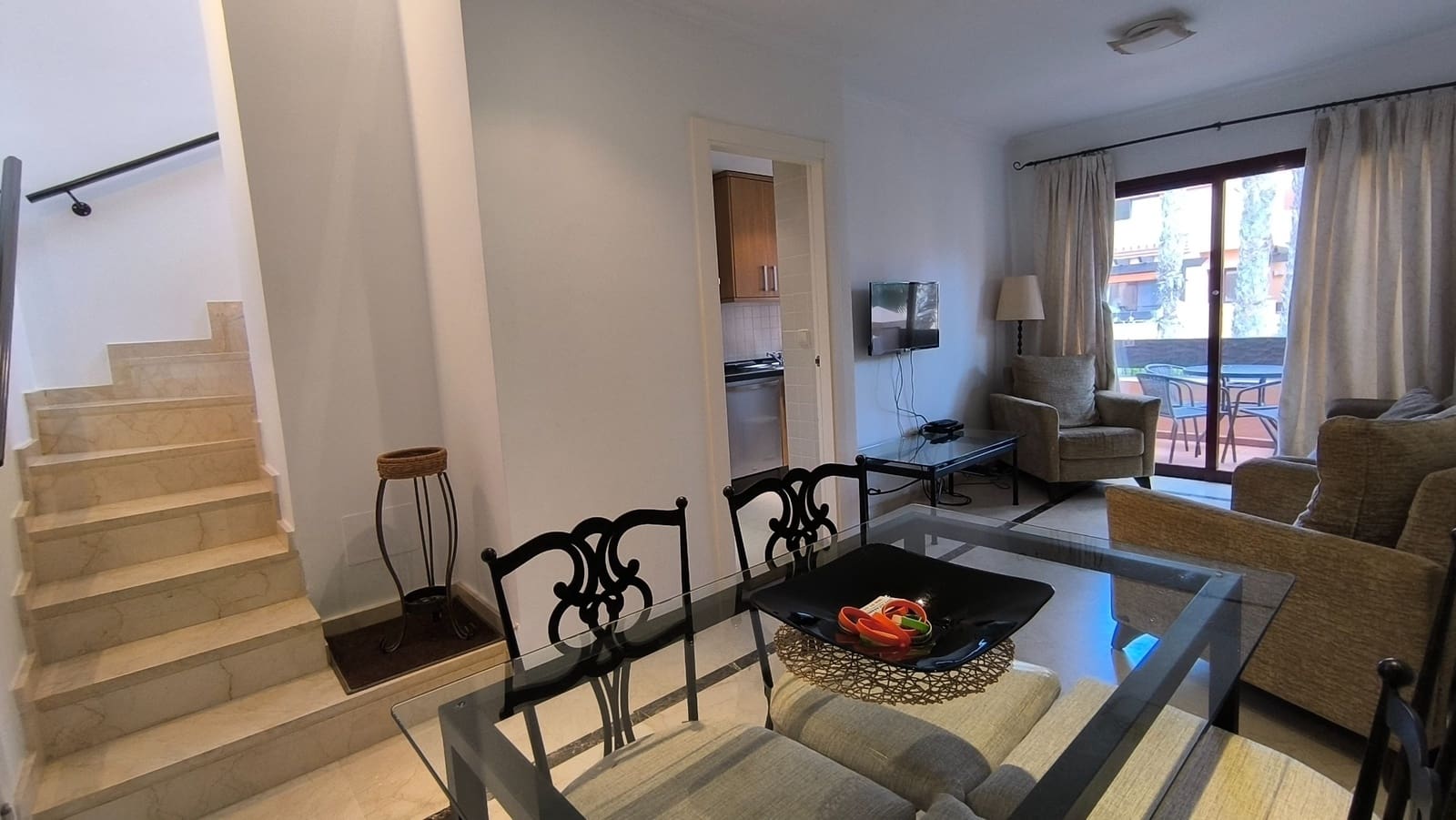 3 slaapkamer Appartement voor vakantieverhuur in Los Narejos met zwembad garage - € 2.500 (Ref: 9964302)