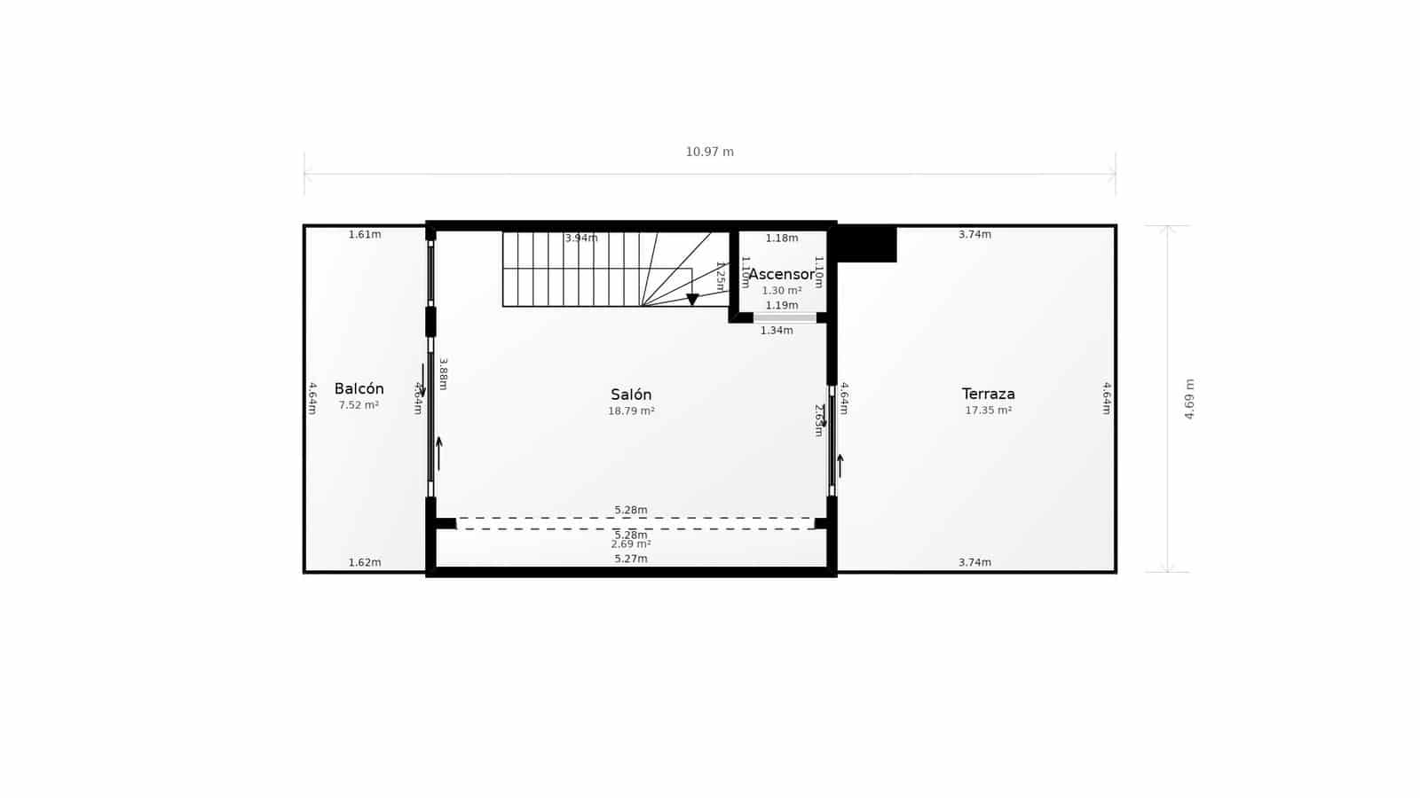 4 soverom Rekkehus til salgs i Castello de la Plana med svømmebasseng - € 450 000 (Ref: 9129848)