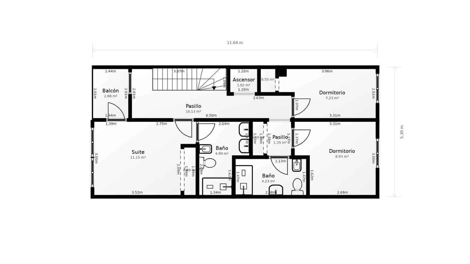 4 soverom Rekkehus til salgs i Castello de la Plana med svømmebasseng - € 450 000 (Ref: 9129848)