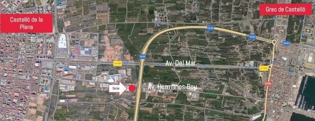 Solar/Parcela en Castelló de la Plana en venta - 1.100.000 € (Ref: 9132525)