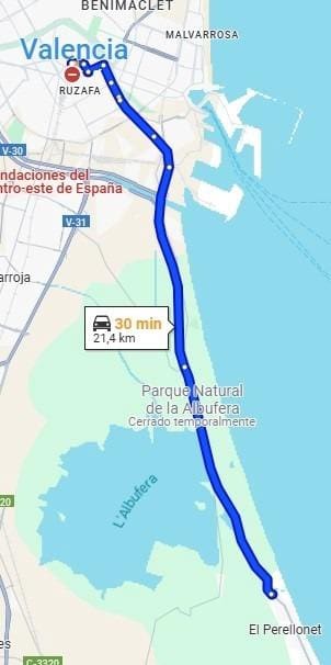 3 makuuhuone Huoneisto vuokrattavana paikassa El Perellonet - 850 € (Ref: 9240072)