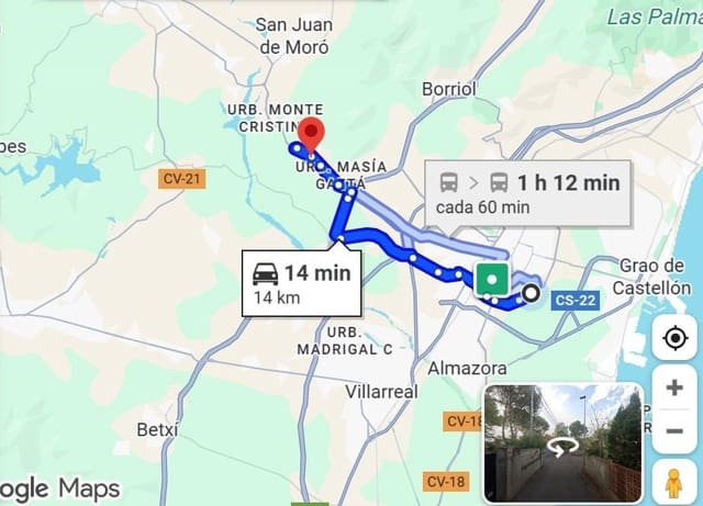 Solar/Parcela en Castelló de la Plana en venta - 105.000 € (Ref: 9341309)