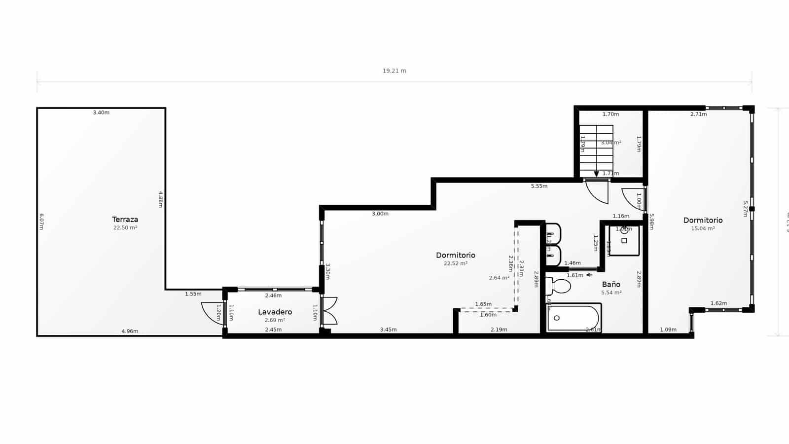 3 soveværelse Penthouse til salg i Castello de la Plana - € 240.000 (Ref: 9491522)