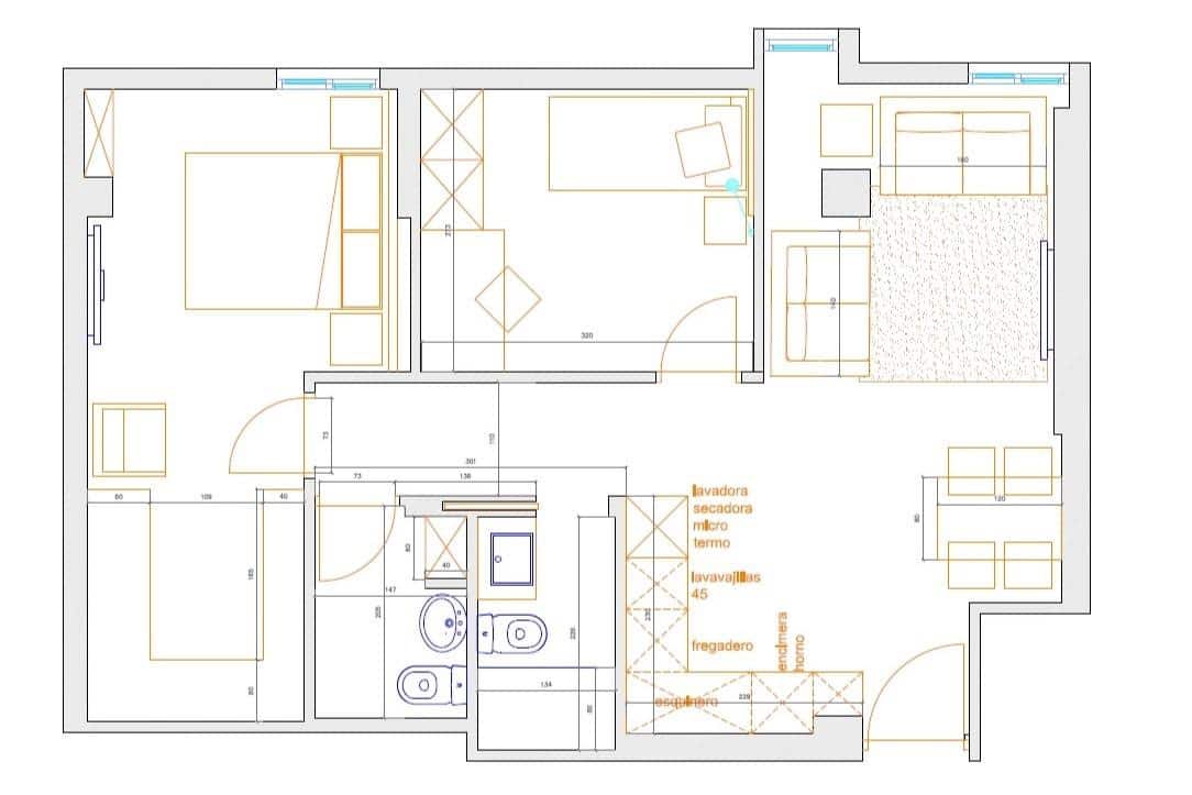 2 bedroom Flat for rent in Valencia city - € 1,500 (Ref: 9599649)