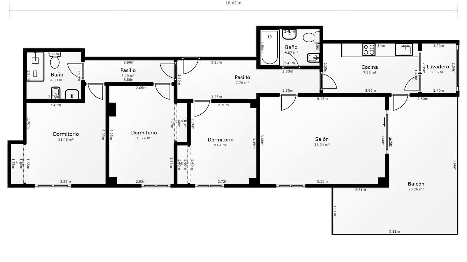 3 sovrum Lägenhet till salu i Benicassim med pool garage - 435 000 € (Ref: 9892467)