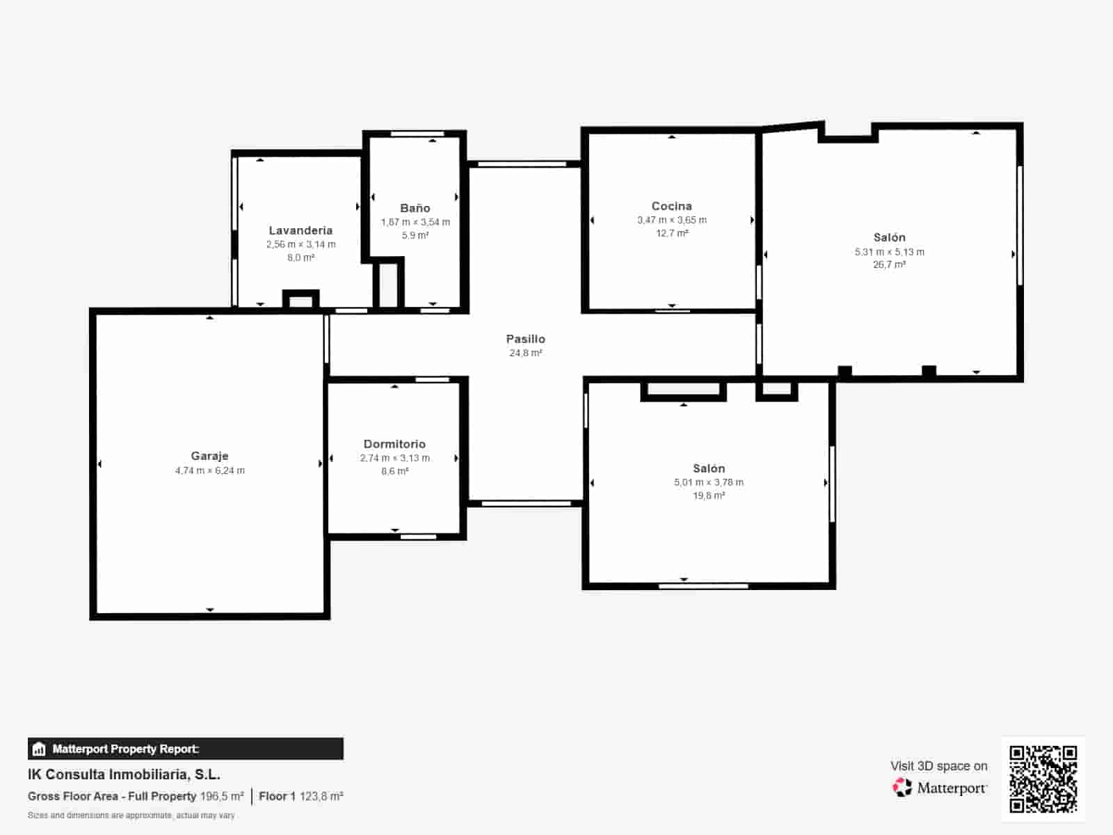 4 makuuhuone Huvila myytävänä paikassa Vinaros mukana 
autotalli - 380 000 € (Ref: 9360242)