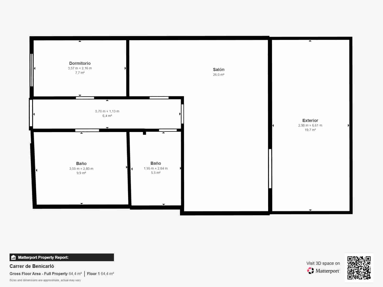 2 sovrum Lägenhet till salu i Vinaros med pool garage - 155 500 € (Ref: 9452454)