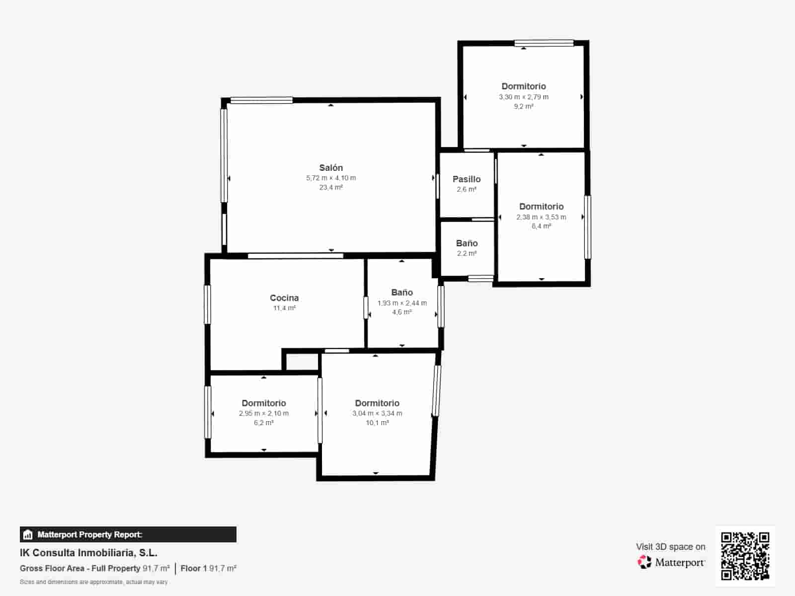 4 makuuhuone Huvila myytävänä paikassa Vinaros mukana 
autotalli - 360 000 € (Ref: 9566730)