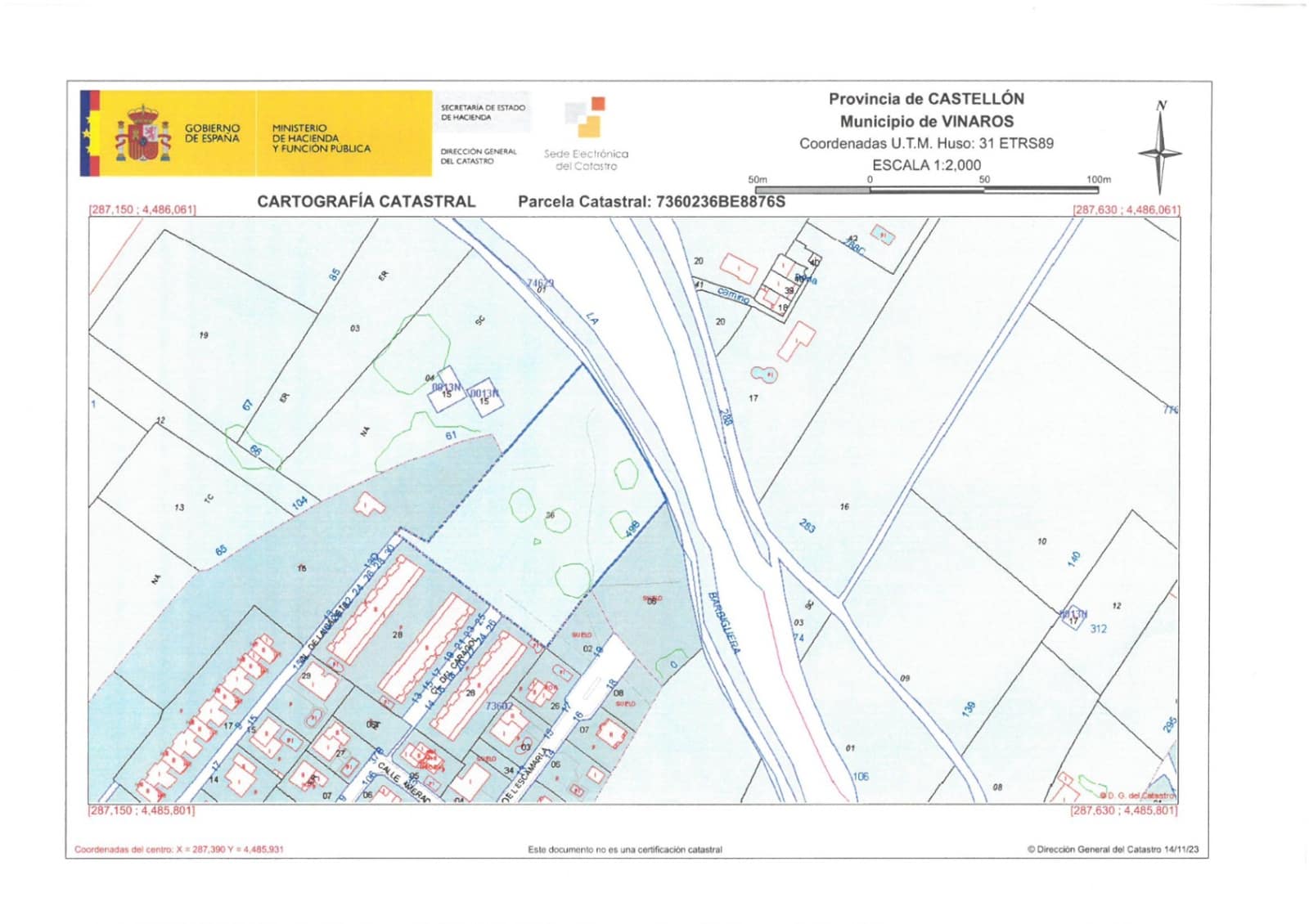 Building Plot for sale in Vinaros - € 40,000 (Ref: 9590459)