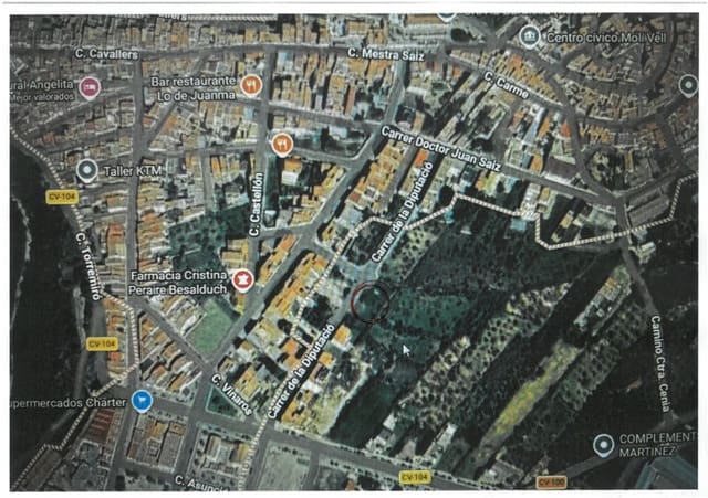 Tomt till salu i Rossell - 55 000 € (Ref: 9610196)