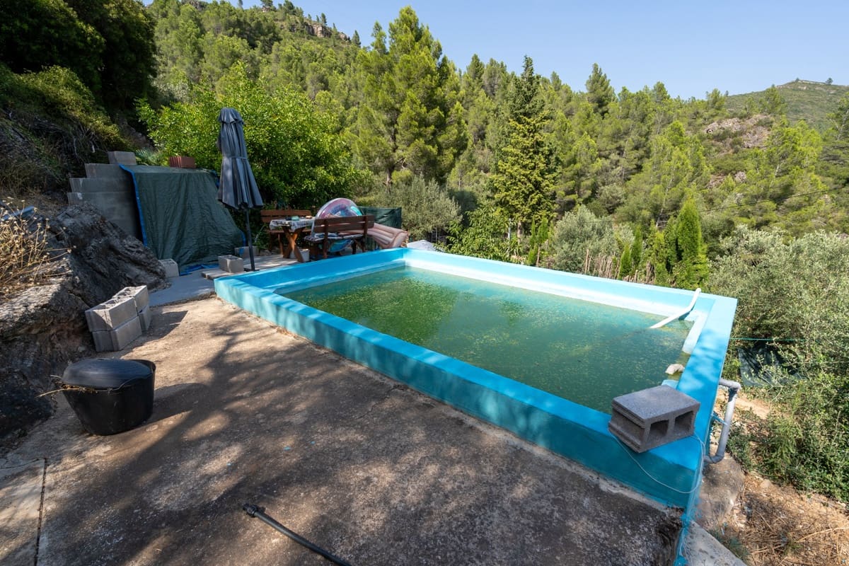 2 soveværelse Finca/Landehus til salg i Alfara de Carles med swimmingpool - € 149.000 (Ref: 9166627)