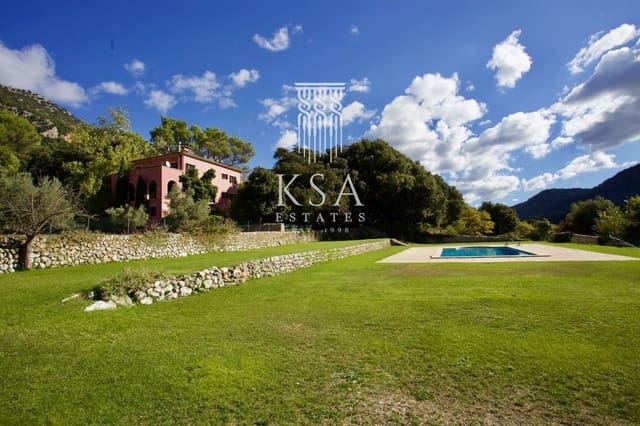 6 soveværelse Finca/Landehus til salg i Orient, Bunyola med swimmingpool - € 6.000.000 (Ref: 7132247)