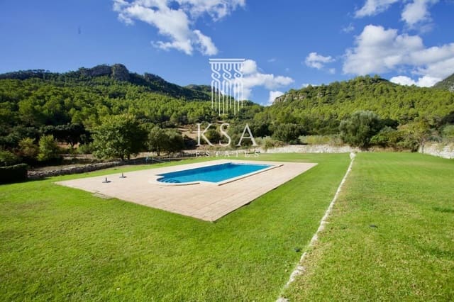 6 soveværelse Finca/Landehus til salg i Orient, Bunyola med swimmingpool - € 6.000.000 (Ref: 7132247)