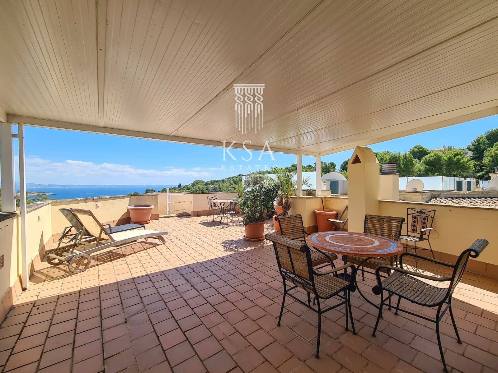 3 soveværelse Penthouse til salg i Bendinat med swimmingpool garage - € 1.400.000 (Ref: 7972891)