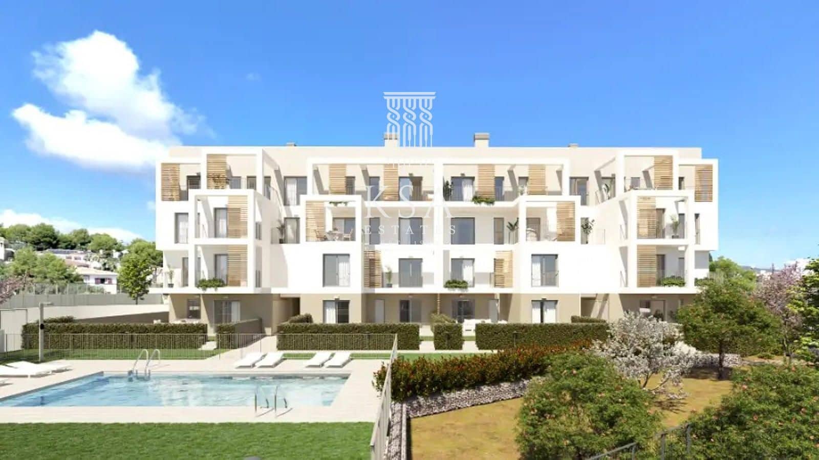 2 bedroom Flat for sale in Palmanova with pool - € 515,000 (Ref: 9611917)