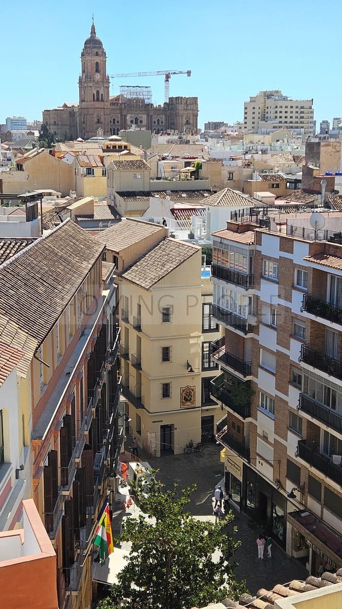 2 Zimmer Penthouse zu vermieten in Malaga Stadt - 3.300 € (Ref: 9877991)
