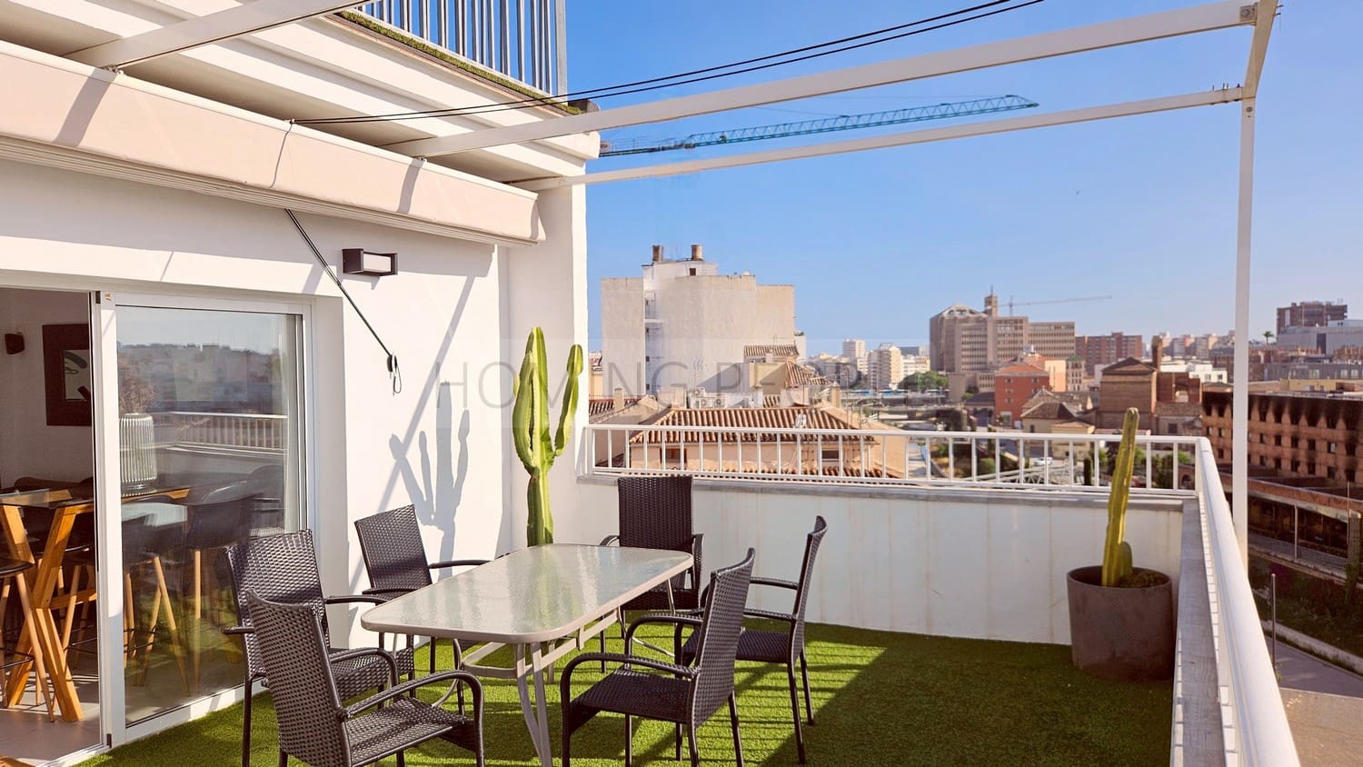 2 soverom Penthouse til leie i Malaga by - € 3 300 (Ref: 9877991)