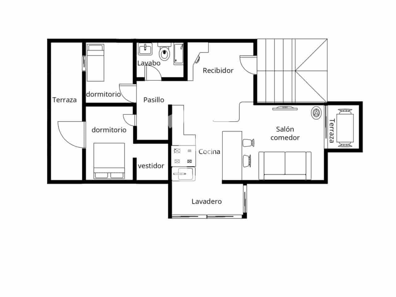 2 slaapkamer Flat te koop in Sant Antoni de Calonge - € 275.000 (Ref: 9331132)