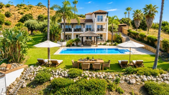 4 sypialnia Finka/Dom wiejski na sprzedaż w Estepona z basenem garażem - 2 450 000 € (Ref: 9175453)