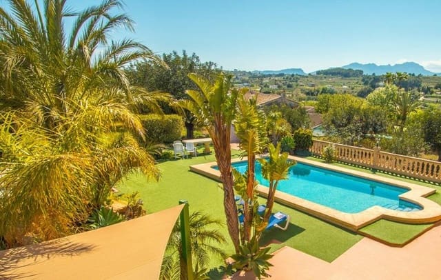 4 camera da letto Finca/Casa di Campagna da affittare in Teulada Pueblo, Teulada-Moraira con piscina garage - 3.000 € (Rif: 10102631)