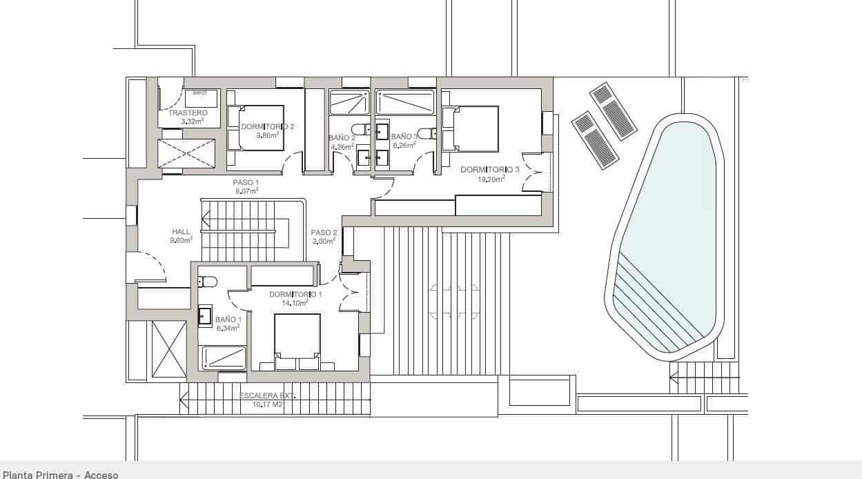 4 soverom Villa til salgs i Benissa med svømmebasseng garasje - € 1 150 000 (Ref: 6160535)